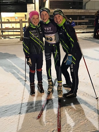 2 plass i TRY Stafetten til jentene